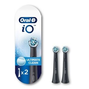 Oral-B iO Ultimate Clean Replacement
Brush Heads, Black - 2ct